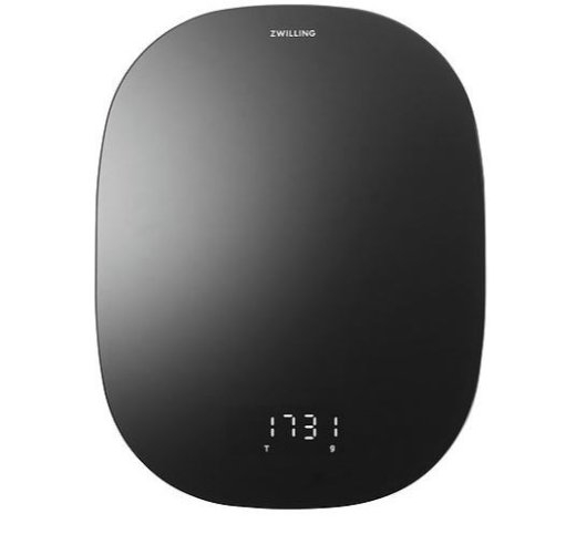 Kitchen scale Enfinigy, black