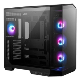 Case MSI MAG PANO 100R PZ MidiTower ATX MiniITX Colour Black MAGPANO100RPZ