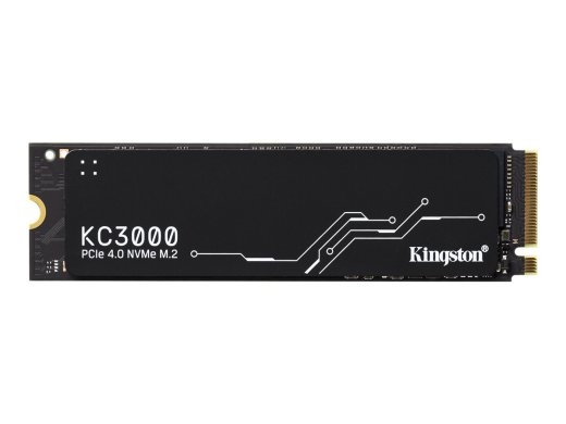 Kingston SSD KC3000 1024 Solid-state drive interface PCIe 4.0 NVMe M.2 Read speed 7000 MB/s Write speed 6000 MB/s