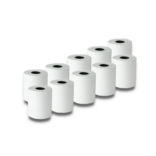 BPA free Qoltec 51895 Thermal roll 57 x 30 55g / m2 10 pcs.