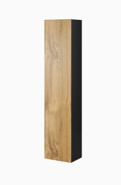 Cama full cabinet VIGO '180' 180/40/30 black/wotan oak