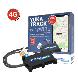 IoT YUKAtrack easyWire AIO GPS Car Tracker with SIM + Data Flat