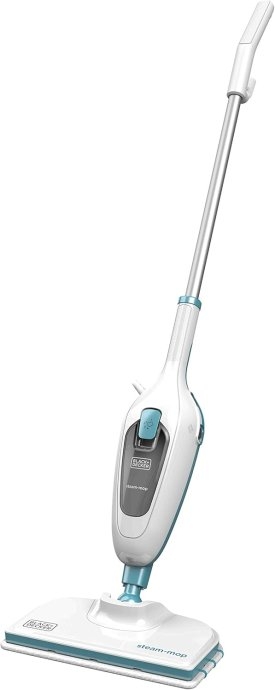 BLACK & DECKER Steam mop FSM13E1-QS Power 1300 W Water tank capacity 0.38 L White
