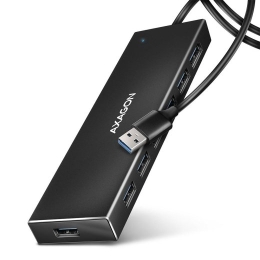 I/O HUB USB3.2 7PORT FLAT/1M HUE-F7A AXAGON