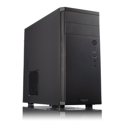 Fractal Design CORE 1100 Black Micro ATX ATX PSUs, up to 185mm if a typical-length optical drive is mounted