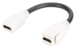 Keystone Module HDMI F/F white 16cm