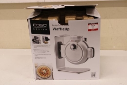 SALE OUT. Caso WaffleUp Waffle Maker 800 W Number of pastry 1 Waffle Silver USED, DIRTY, SCRATCHED, MISSING SPATULA