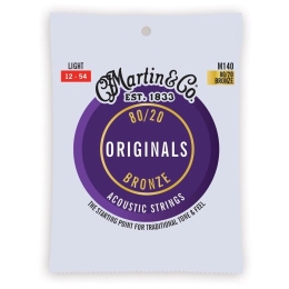 Martin MA140 Light (12-54) - acoustic guitar strings
