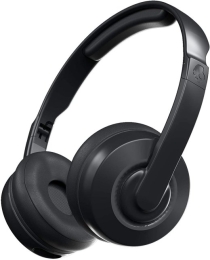 Skullcandy Wireless Headphones Cassette Wireless/Wired On-Ear Microphone Black Wireless