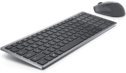 Dell Pro Plus KM7120W Keyboard and Mouse Set Wireless Mouse included Bluetooth Lithuanian Titan Gray
