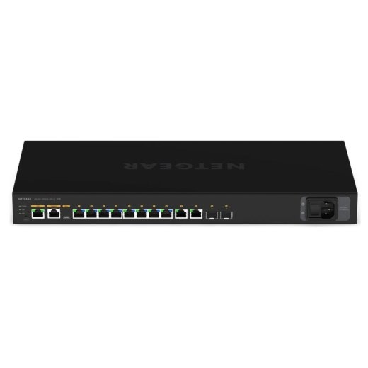 NETGEAR Switch AV Line M4250-10G2XF-PoE+ - 12 Ports - 10x GE (10/100/1000) - 2x SFP+ - 8x PoE+