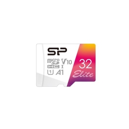 Silicon Power Elite Colorful 32 MicroSDHC UHS-I Class 10 (SP032GBSTHBV1V20SP)