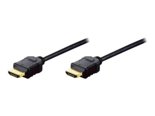 DIGITUS HDMI High Speed with Ethernet Connecting Cable - HDMI Type-A Male/HDMI Type-A Male - 1 m