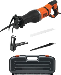 BLACK & DECKER Reciprocating Saw with Kit Box BES301K-QS 750 W