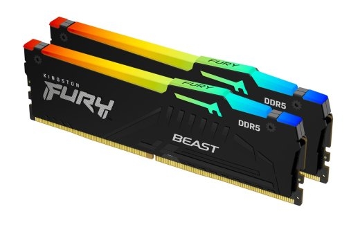 Memory DDR5 Fury Beast RGB 32GB(2*16GB)/5600 CL36 black EXPO