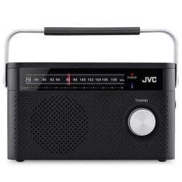 JVC RA-E315B Portable radio Black
