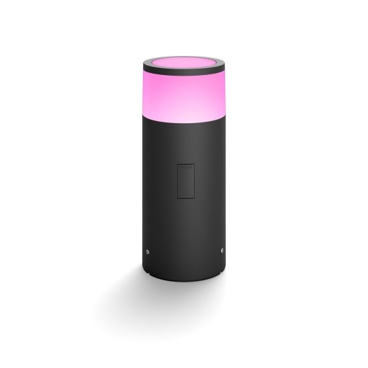 Philips Hue WCA Calla Outdoor Bollard, Black 8 W 2000-6500 Hue White Colour Ambiance