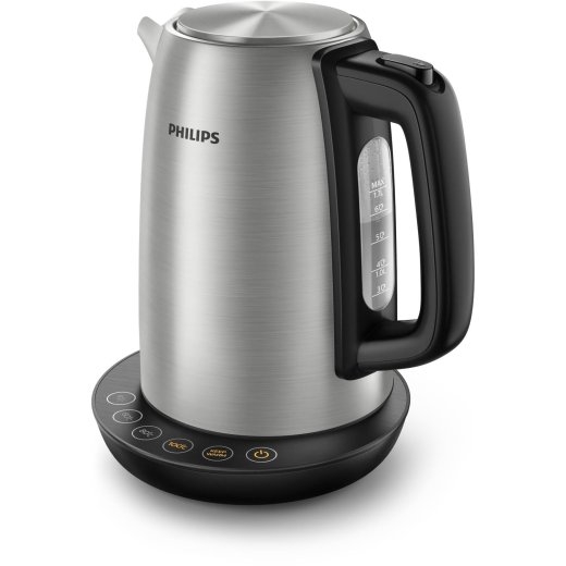 Philips Kettle HD9359/90 2200W 1.7l solar metal kettle brushed - temperature control