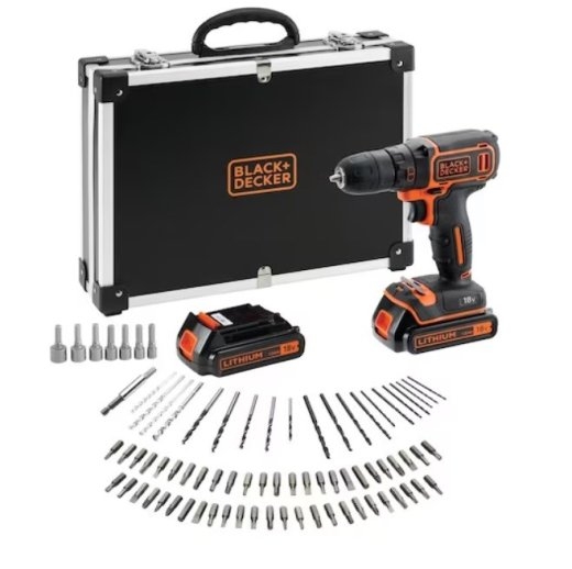BLACK+DECKER 18V drill/driver BDCDC18BAFC-QW