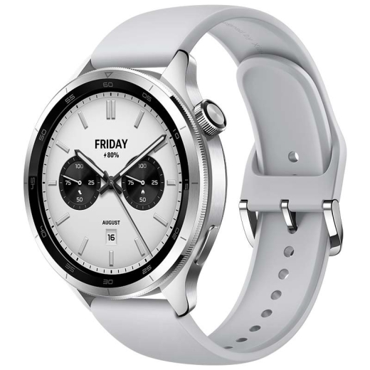 Xiaomi Watch S4 Smart watch GPS (satellite) AMOLED 1.43" Waterproof Silver