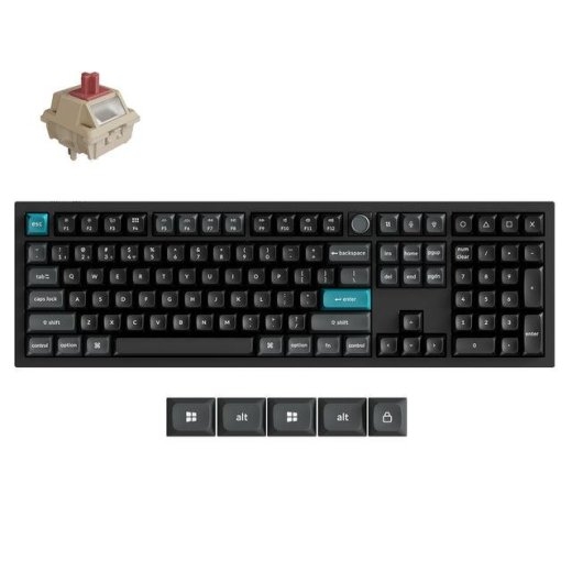 KEYBOARD WRL Q6 ULTRA/BLACK Q6U-M1 KEYCHRON