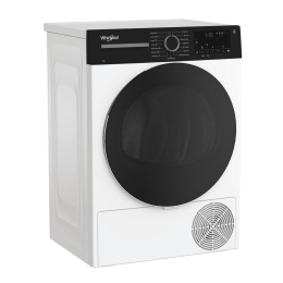 Whirlpool Dryer Machine WPS D8 WBS EE Energy efficiency class D Front loading 8 kg Heat pump Digital Depth 55 cm White