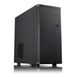 Fractal Design CORE 1100 Black Micro ATX ATX PSUs, up to 185mm if a typical-length optical drive is mounted