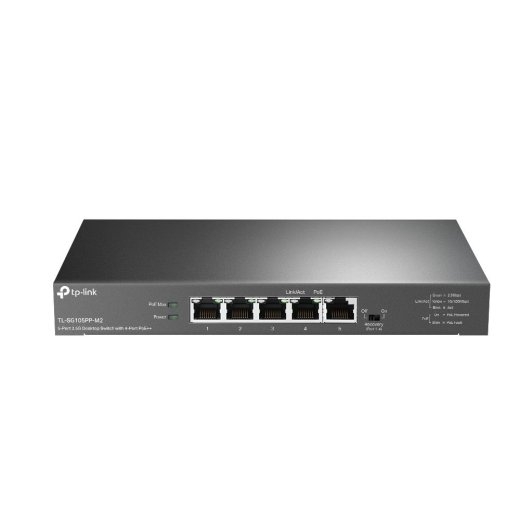 Switch TP-LINK TL-SG105PP-M2 Desktop/pedestal 5x2.5GbE