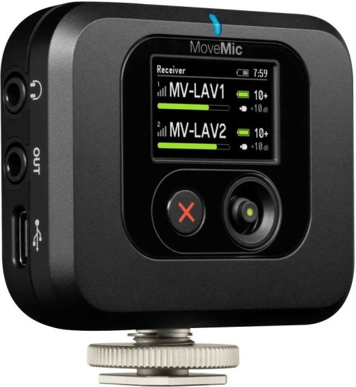 Shure Wireless Receiver For MoveMic MV-R-Z6