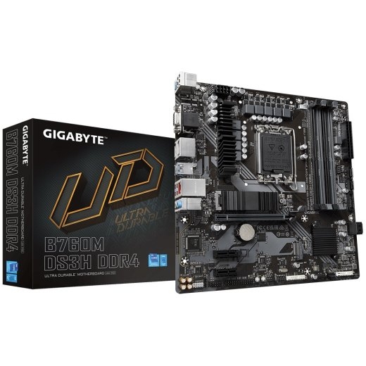 Motherboard B760M DS3H DDR4 s1700 DDR4 2DP/HDMI mATX