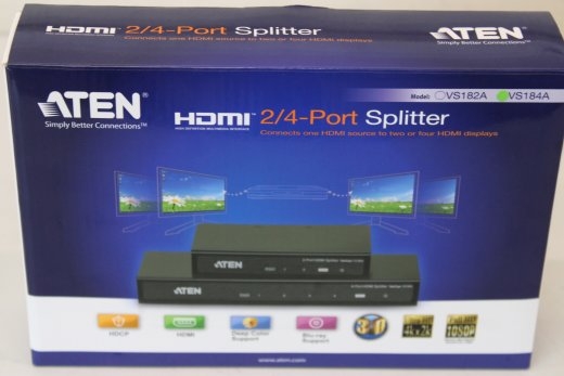 SALE OUT. Aten VS184A 4-Port 4K HDMI Splitter SALE OUT. Aten 4-Port 4K HDMI Splitter VS184A Warranty 24 month(s) UNPACKED, WITHOUT POWER WIRE