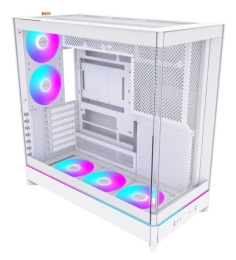 Case MONTECH HS02 PRO MidiTower Not included ATX MiniITX Colour White HS02PRO(W)