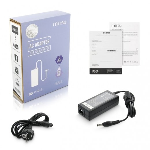 Power adapter 19V 3.16A (5.5x3.0 pin) - Samsung 60W
