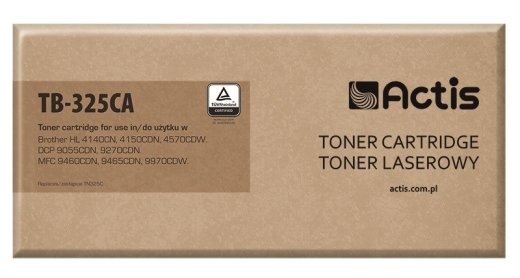 Actis TB-325CA Toner (replacement for Brother TN-325C; Standard; 3500 pages; cyan)
