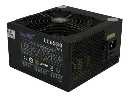 LC Power power supply Super Silent Series LC6550 V2.3 - 80 PLUS Bronze - 550 W
