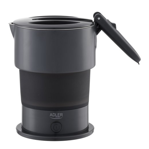 Adler Silicon Travel Kettle AD 1377 Travel Kettle 600 W 0.6 L Silicon Grey