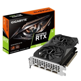 GIGABYTE Grafikkarte GeForce RTX 3050 WINDFORCE OC V2 6G - 6 GDDR6 OC