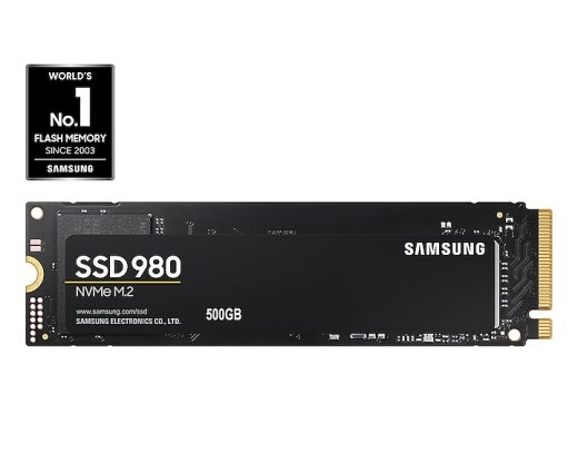 Samsung 980 M.2 500 PCI Express 3.0 V-NAND NVMe