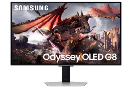 Monitor SAMSUNG 32" Gaming/Smart/4K Panel OLED 3840x2160 16:9 0.03 ms Speakers Swivel Pivot Height adjustable Tilt Colour Silver LS32DG802SUXDU
