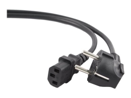 Cablexpert Power cord (C13), VDE approved Black