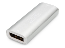 Digitus 8K DP Repeater 30 m DS-55524 The repeater allows you to extend a DP signal to up to 30 m. This corresponds to the VESA DisplayPort Standard...