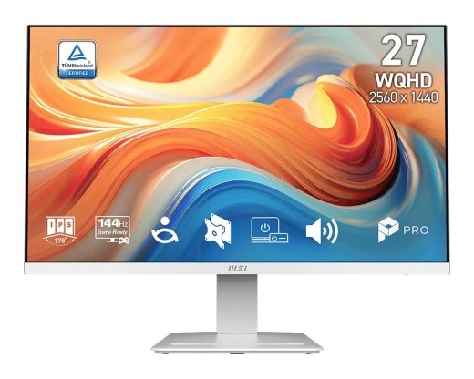 Msi Monitor 27 inch PRO MP273QW E14 LED/WQHD/FLAT/144Hz/white