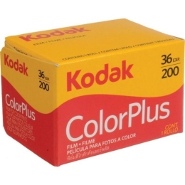 Kodak ColorPlus 200 colour film 36 shots