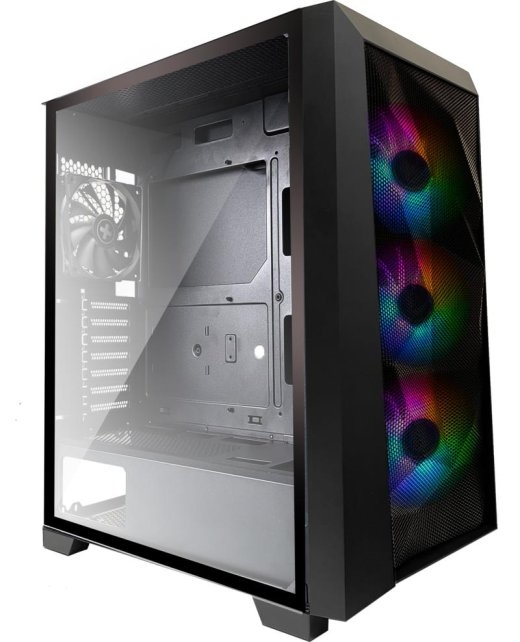 Case XILENCE XILENT BREEZE MidiTower Not included ATX MiniITX Colour Black XG131
