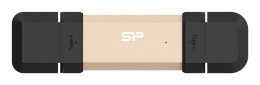 Silicon Power DS72 USB flash drive 500 USB Type-A / USB Type-C 3.2 Gen 2 (3.1 Gen 2) Gold