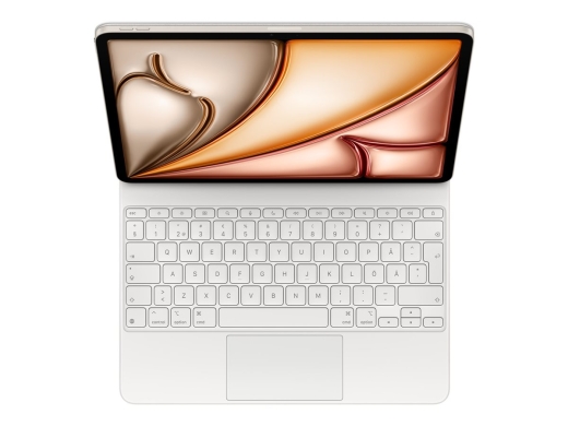 Apple Magic Keyboard for iPad Air 13-inch (M3) - Swedish - White Apple