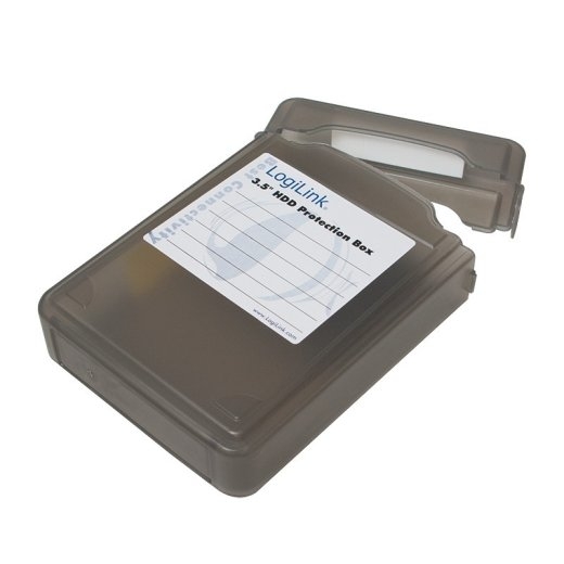 Protective box for HDD 3.5' black