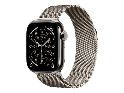 Watch Series 11 Smart watch GPS (satellite) LTPO OLED Always-On Retina Waterproof Natural Titanium