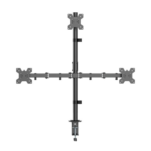 Logilink Monitor mount triple 17- 27 inches; 10kg per arm max