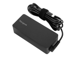 Targus 65 W USB-C PD Charger - For Laptops or Power Pass-Thru Docks